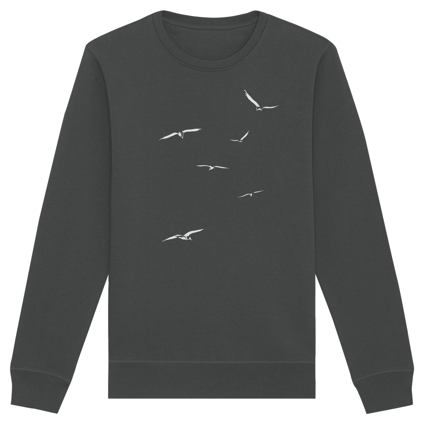 Vogelschwarm – Traum vom Fliegen - Organic Basic Unisex Sweatshirt