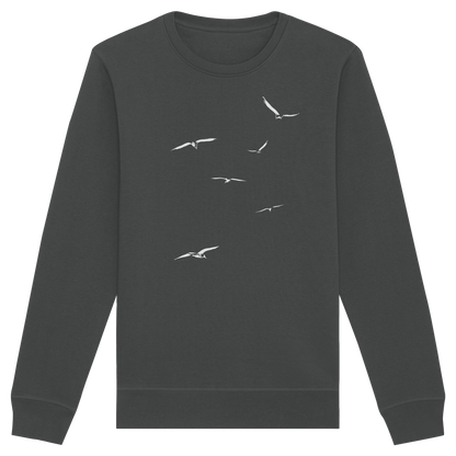 Vogelschwarm – Traum vom Fliegen - Organic Basic Unisex Sweatshirt