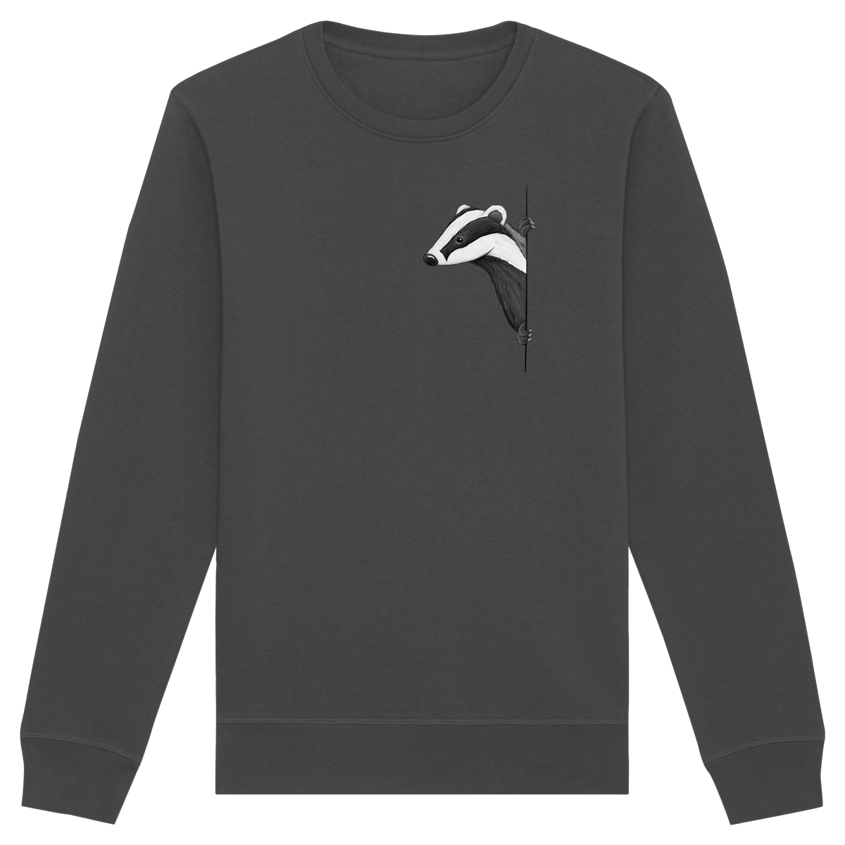 Lässiger Dachs Meister Grimbart - Organic Basic Unisex Sweatshirt