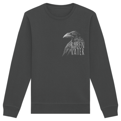 Rabenvater schwarzer Rabe Krähe - Organic Basic Unisex Sweatshirt
