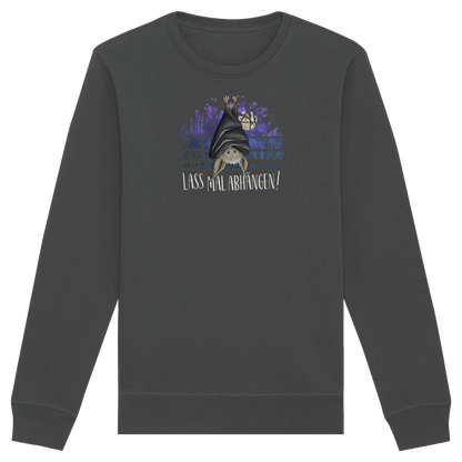 Lass mal abhängen Fledermaus - Organic Basic Unisex Sweatshirt