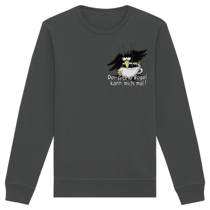 Der frühe Vogel kann mich mal | Kaffee Rabe - Organic Basic Unisex Sweatshirt