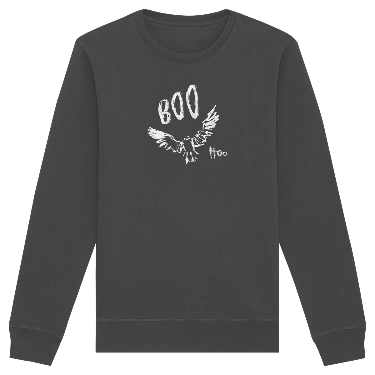 Boo Hoo! Fliegende Eule  - Organic Basic Unisex Sweatshirt