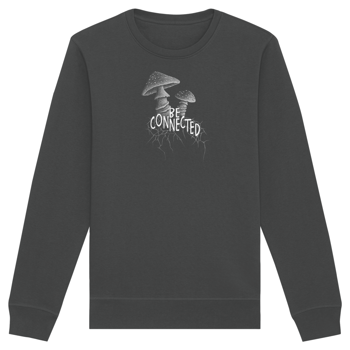 Be Connected Panther-Pilz - Organic Basic Unisex Sweatshirt