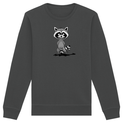 Frecher kleiner Waschbär - Organic Basic Unisex Sweatshirt