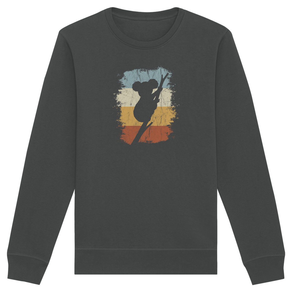 Retro kletternder Koala-Bär - Organic Basic Unisex Sweatshirt