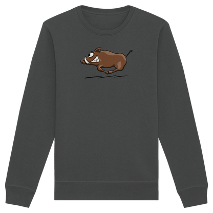 sauwildes Wildschwein | Wildsau  - Organic Basic Unisex Sweatshirt