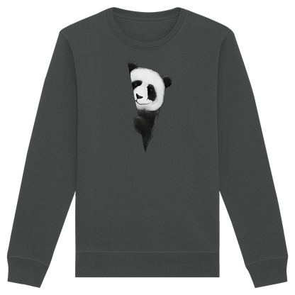 Panda Bär Illustration - Organic Basic Unisex Sweatshirt