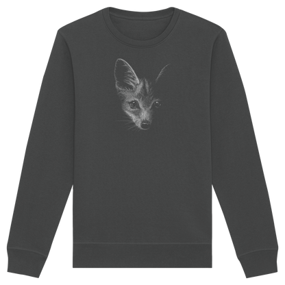 Fuchs Kritzelkunst Illustration - Organic Basic Unisex Sweatshirt