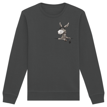 Lustiger lässiger Esel - Organic Basic Unisex Sweatshirt