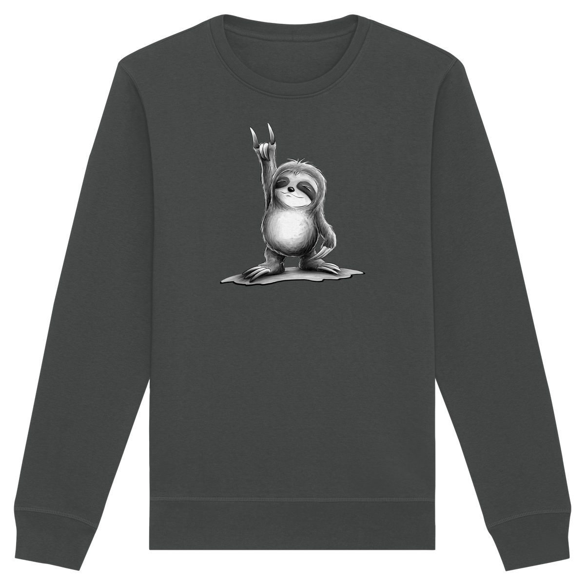 Rock On Party Faultier - Organic Basic Unisex Sweatshirt