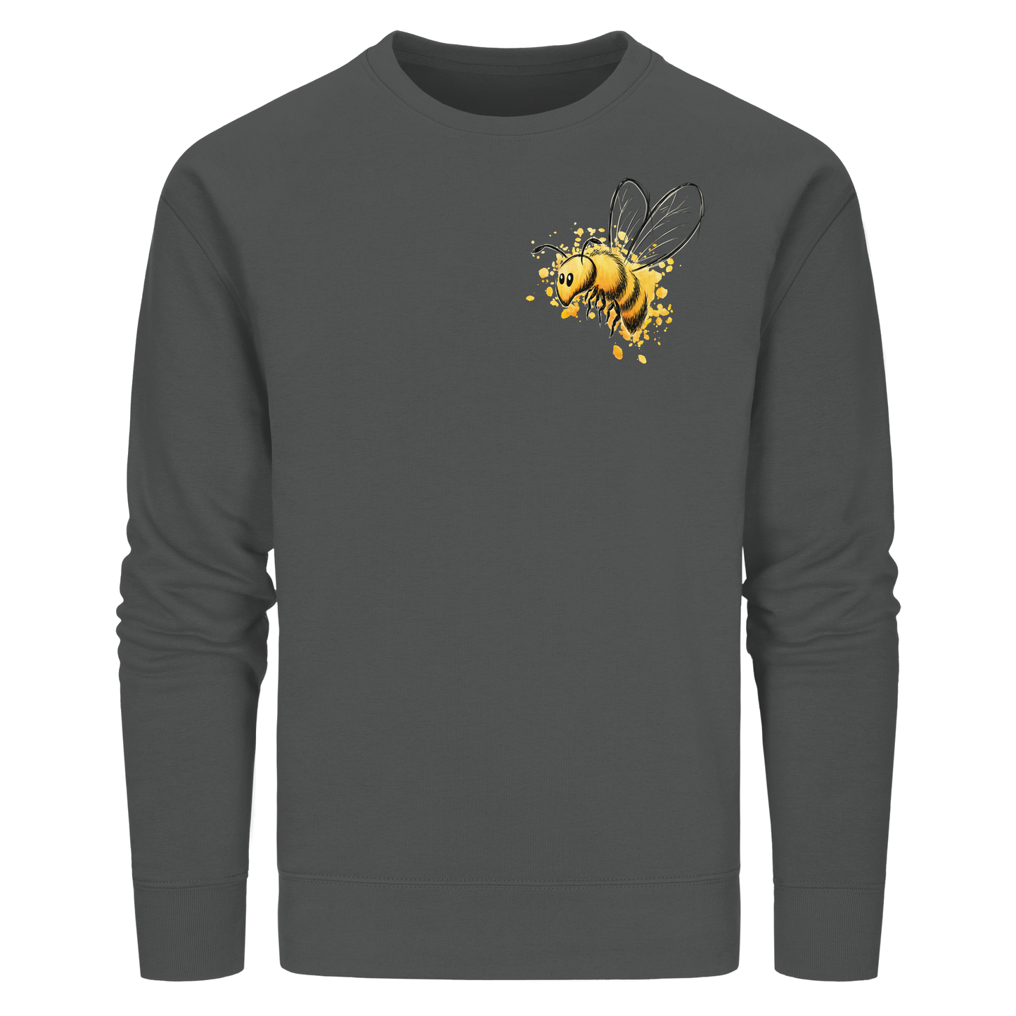 Lässige kleine Honig-Biene - Organic Basic Unisex Sweatshirt