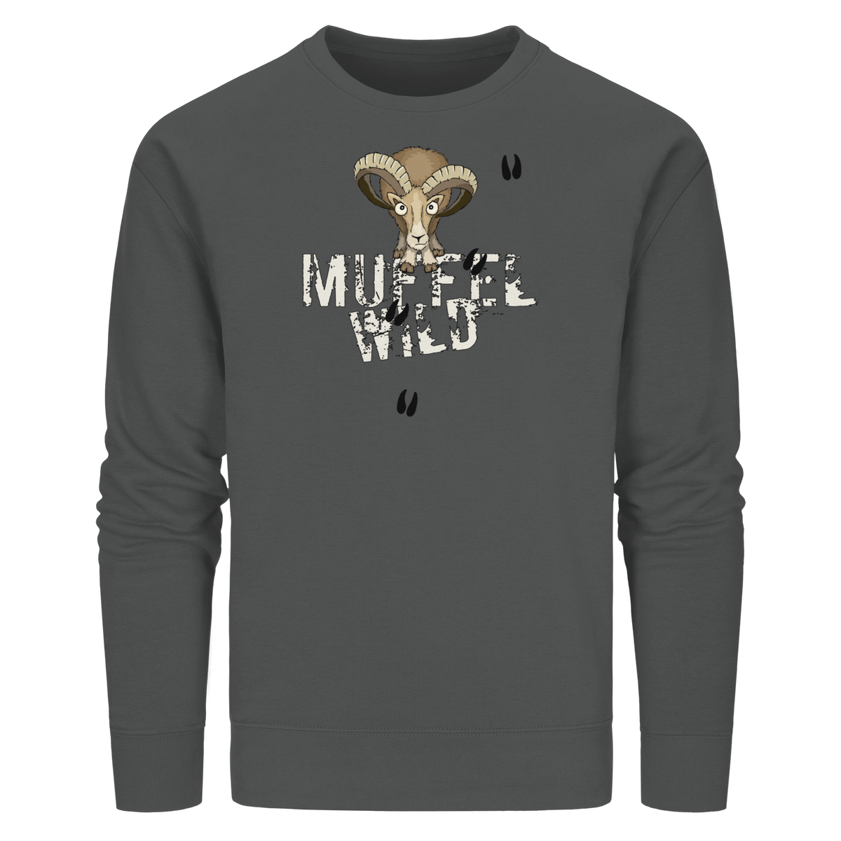 Muffel Wild Mufflon - Organic Basic Unisex Sweatshirt