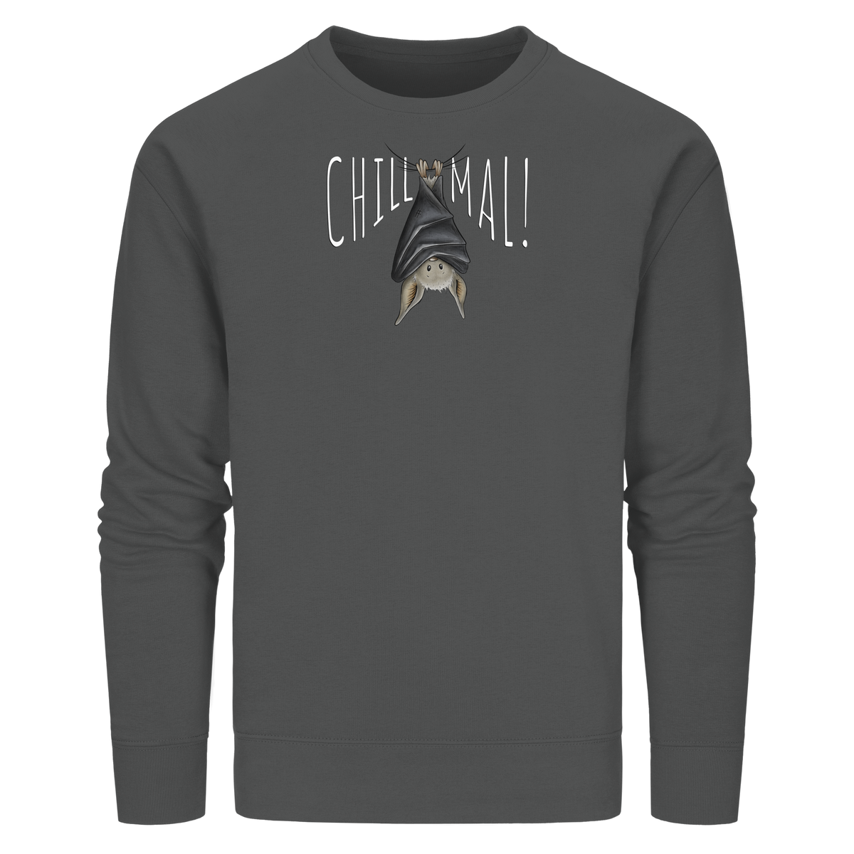 Chill Mal gemütliche Fledermaus - Organic Basic Unisex Sweatshirt