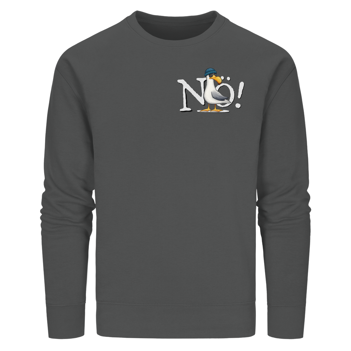 Nö Kein Bock Möwe - Organic Basic Unisex Sweatshirt