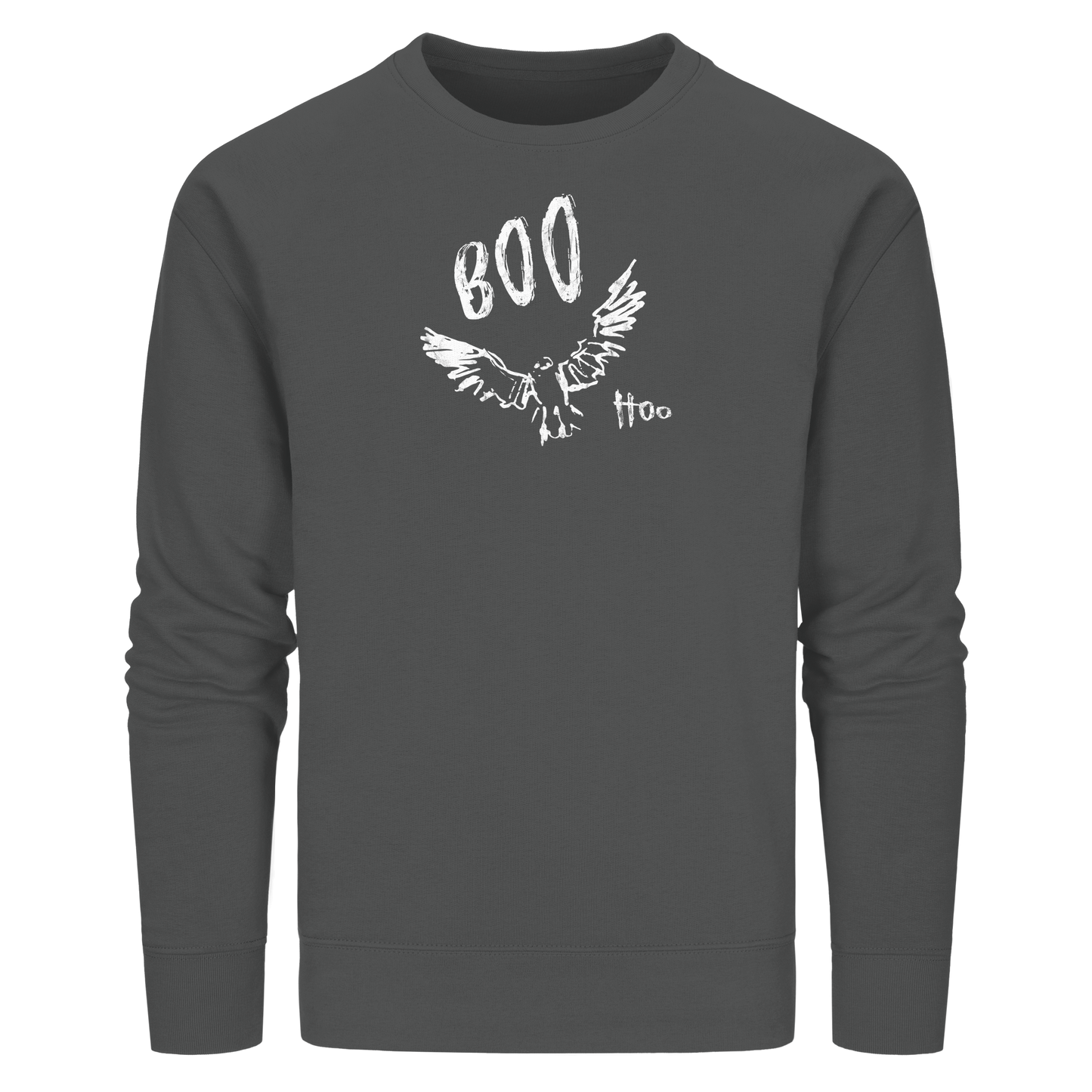 Boo Hoo! Fliegende Eule  - Organic Basic Unisex Sweatshirt