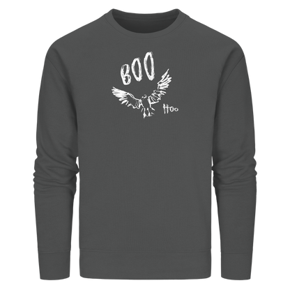 Boo Hoo! Fliegende Eule  - Organic Basic Unisex Sweatshirt