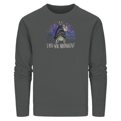 Lass mal abhängen Fledermaus - Organic Basic Unisex Sweatshirt