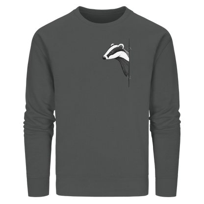 Lässiger Dachs Meister Grimbart - Organic Basic Unisex Sweatshirt