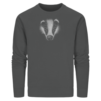Kritzel-Kunst Dachs Illustration - Organic Basic Unisex Sweatshirt