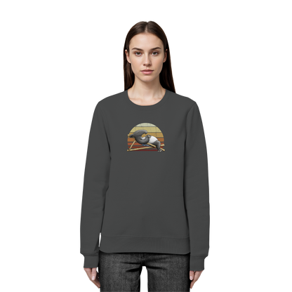 Lässiger Retro Sundown Tapir - Organic Basic Unisex Sweatshirt