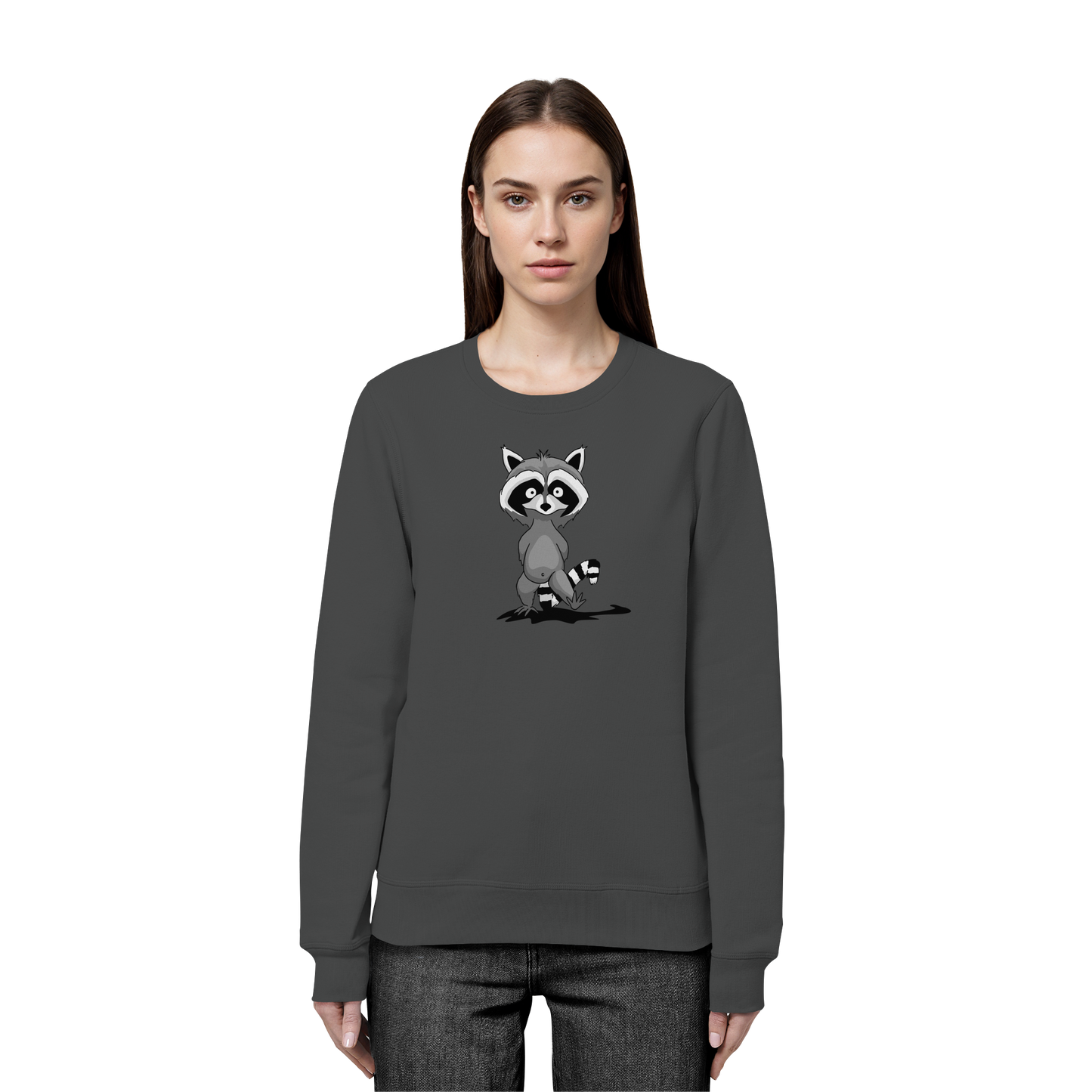 Frecher kleiner Waschbär - Organic Basic Unisex Sweatshirt