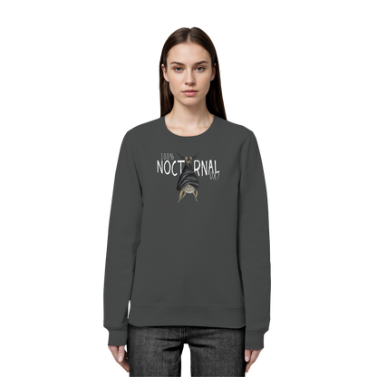 100% nachtaktive Fledermaus - Organic Basic Unisex Sweatshirt