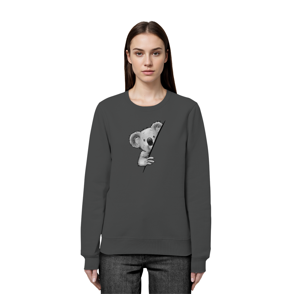 Koala Bär Illustration - Organic Basic Unisex Sweatshirt