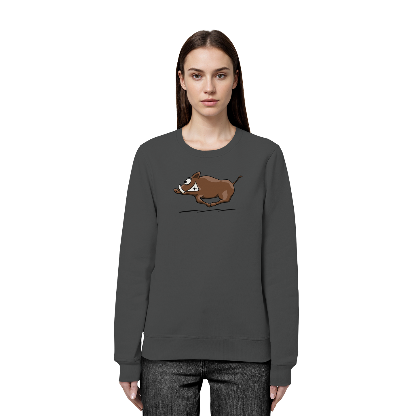 sauwildes Wildschwein | Wildsau  - Organic Basic Unisex Sweatshirt