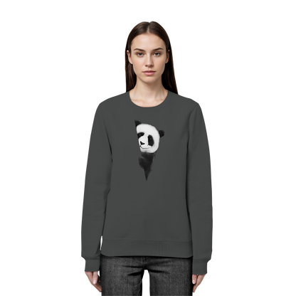 Panda Bär Illustration - Organic Basic Unisex Sweatshirt