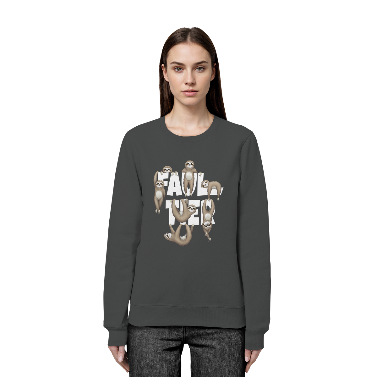 Viele gechillte Faultiere - Organic Basic Unisex Sweatshirt