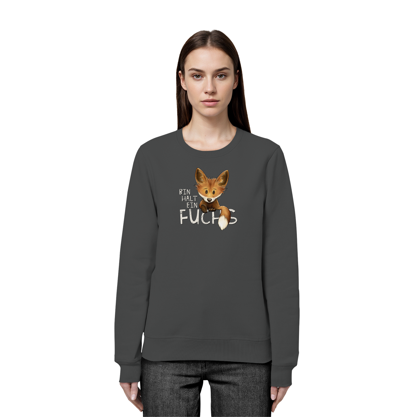 Bin halt ein Fuchs - Organic Basic Unisex Sweatshirt