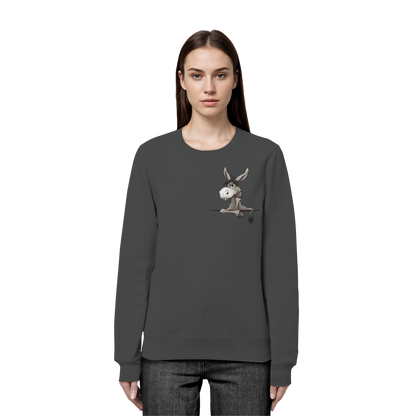 Lustiger lässiger Esel - Organic Basic Unisex Sweatshirt