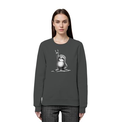 Rock On Party Faultier - Organic Basic Unisex Sweatshirt