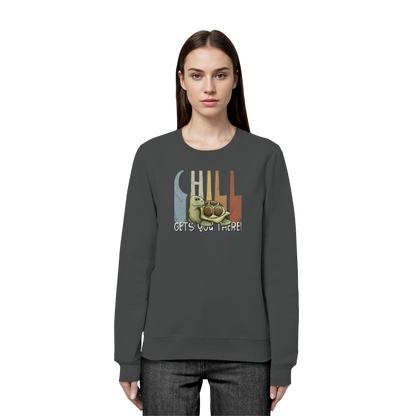 Gechillt gemütliche Schildkröte - Organic Basic Unisex Sweatshirt