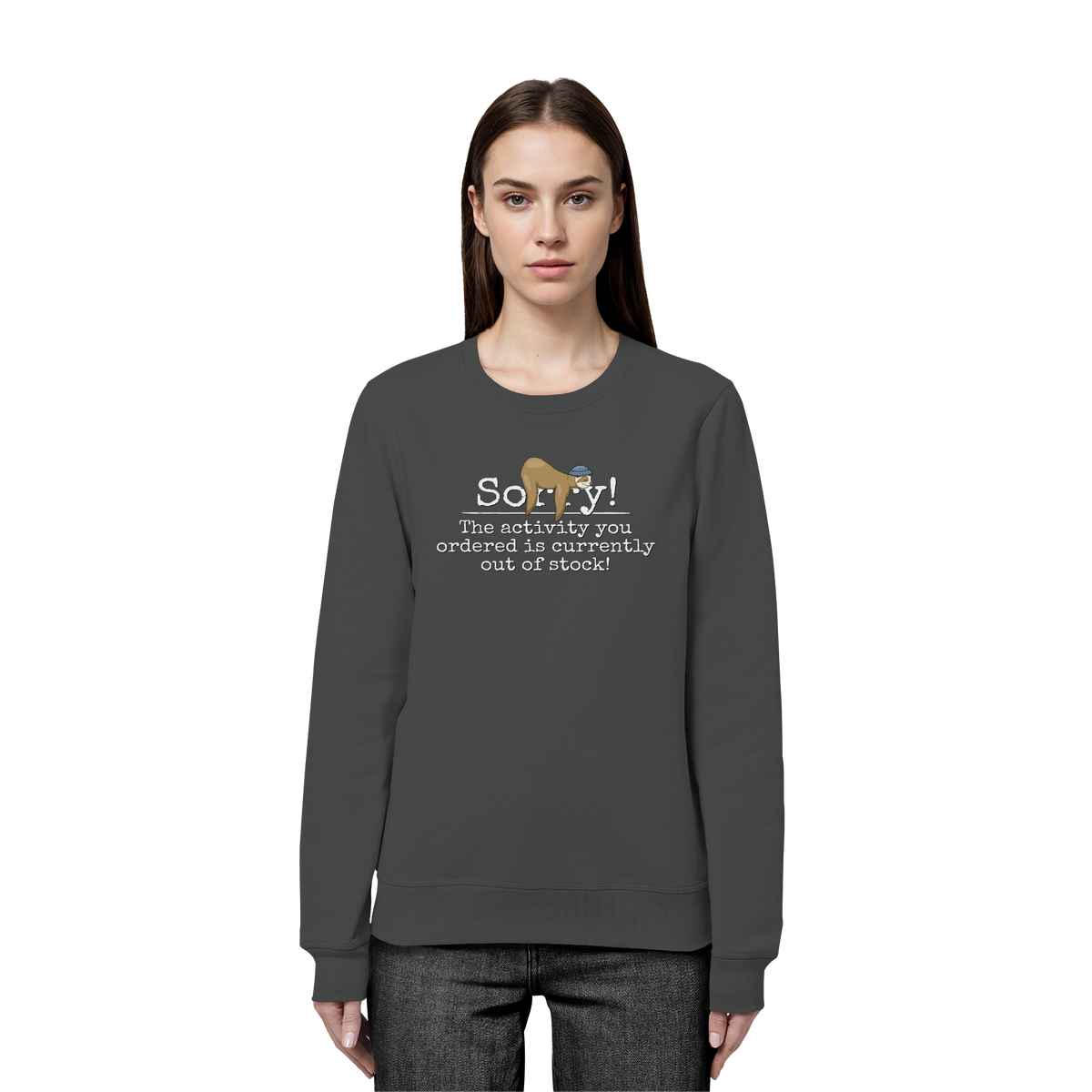 No-Activity Faultier - Organic Basic Unisex Sweatshirt