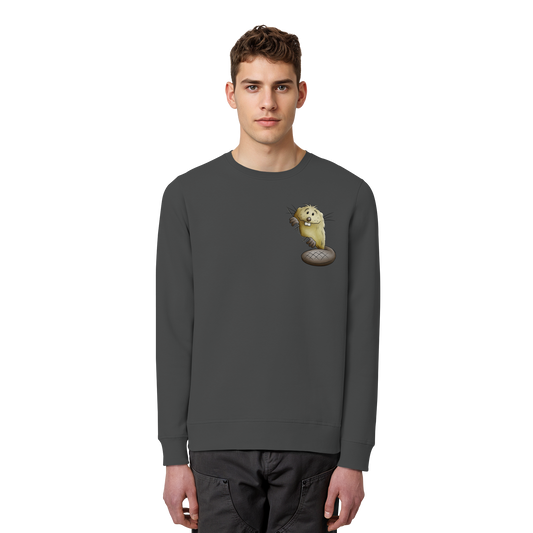 Lustiger frecher Biber - Organic Basic Unisex Sweatshirt
