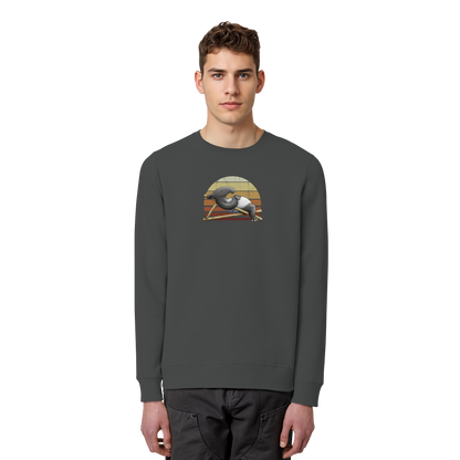 Lässiger Retro Sundown Tapir - Organic Basic Unisex Sweatshirt