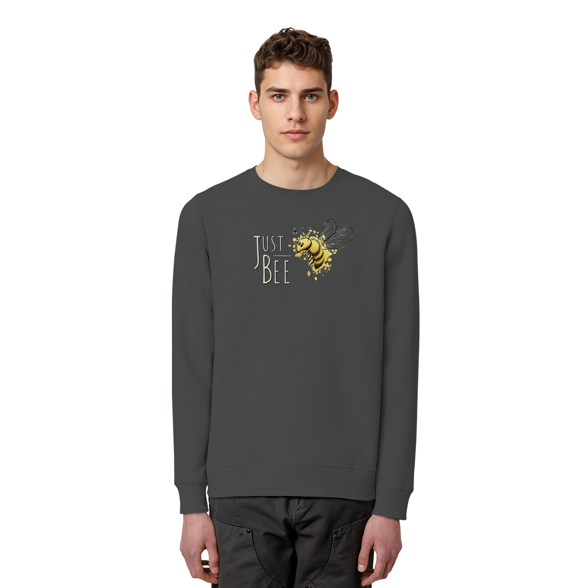 Just Bee, kleine Honig-Biene - Organic Basic Unisex Sweatshirt
