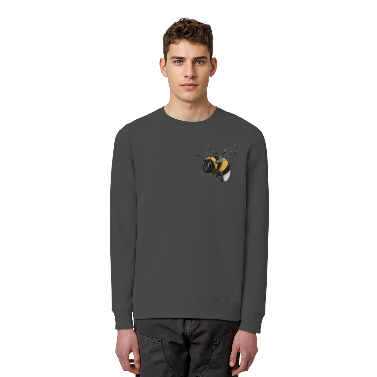 Kleine brummige Hummel - Organic Basic Unisex Sweatshirt