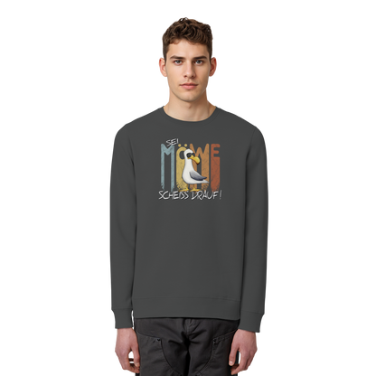 Sei Möwe Scheiß Drauf  - Organic Basic Unisex Sweatshirt