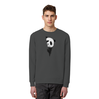 Panda Bär Illustration - Organic Basic Unisex Sweatshirt