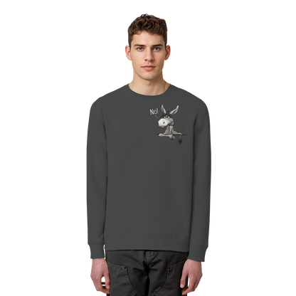 Nö! Störrischer Esel - Organic Basic Unisex Sweatshirt