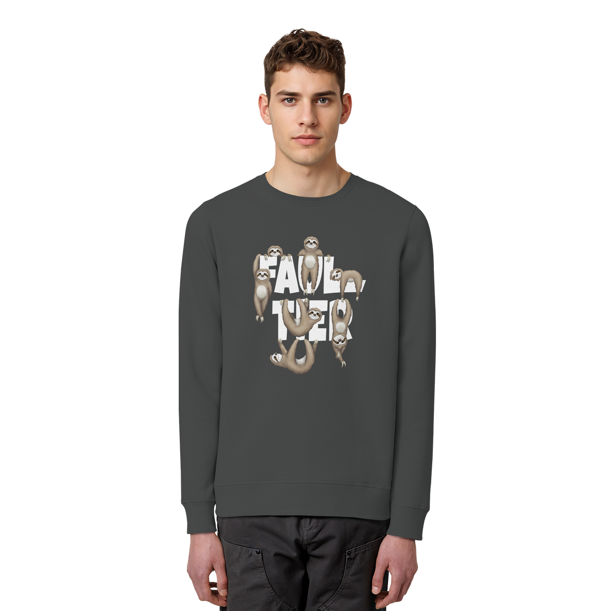Viele gechillte Faultiere - Organic Basic Unisex Sweatshirt