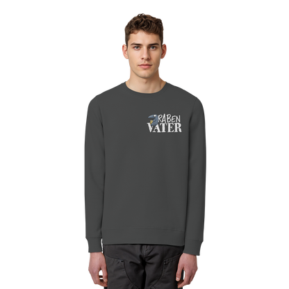 Rabenvater Krähenpapa - Organic Basic Unisex Sweatshirt