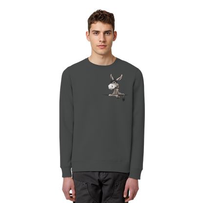 Lustiger lässiger Esel - Organic Basic Unisex Sweatshirt