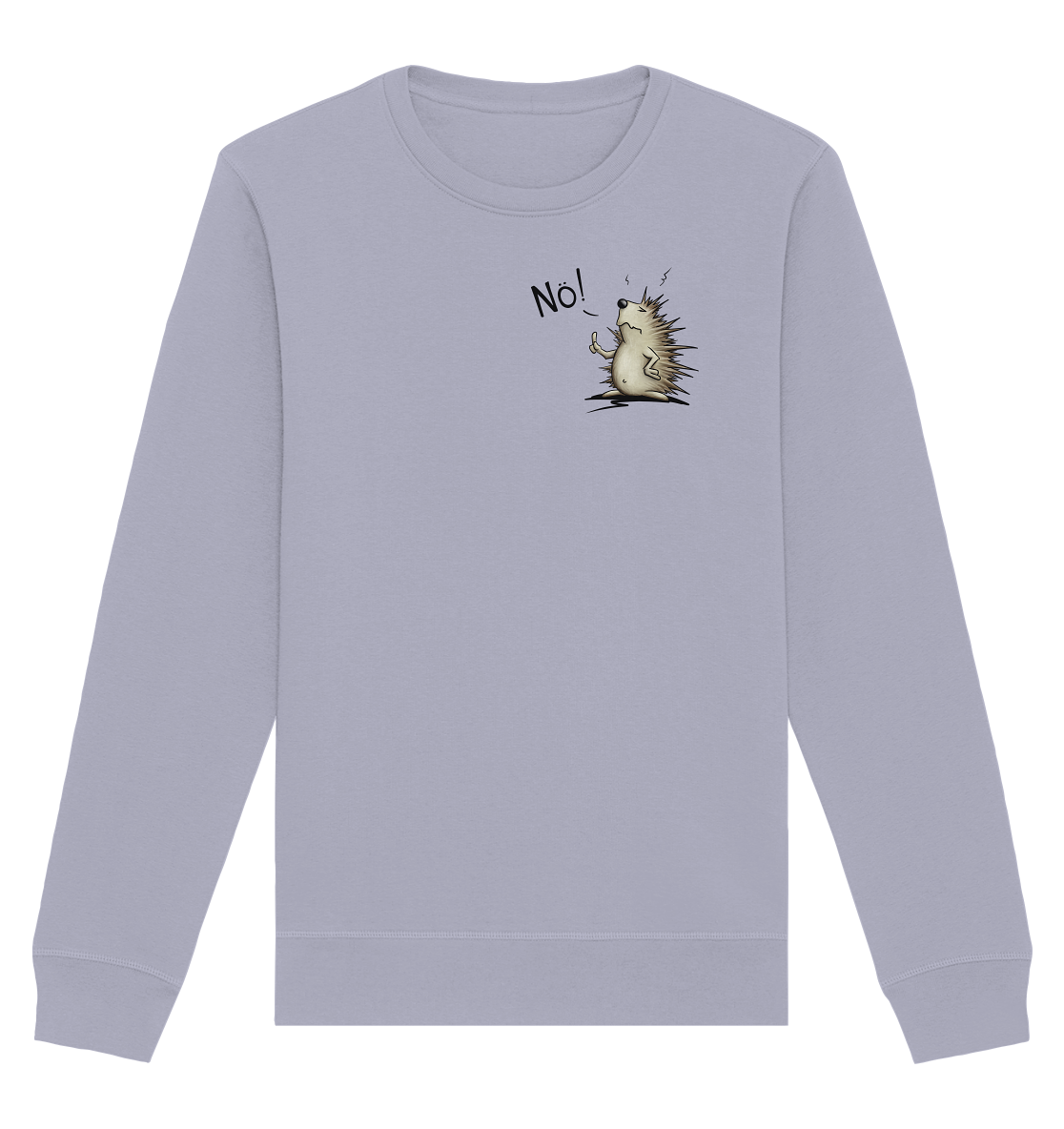 Nö! Grummeliger Igel - Organic Basic Unisex Sweatshirt