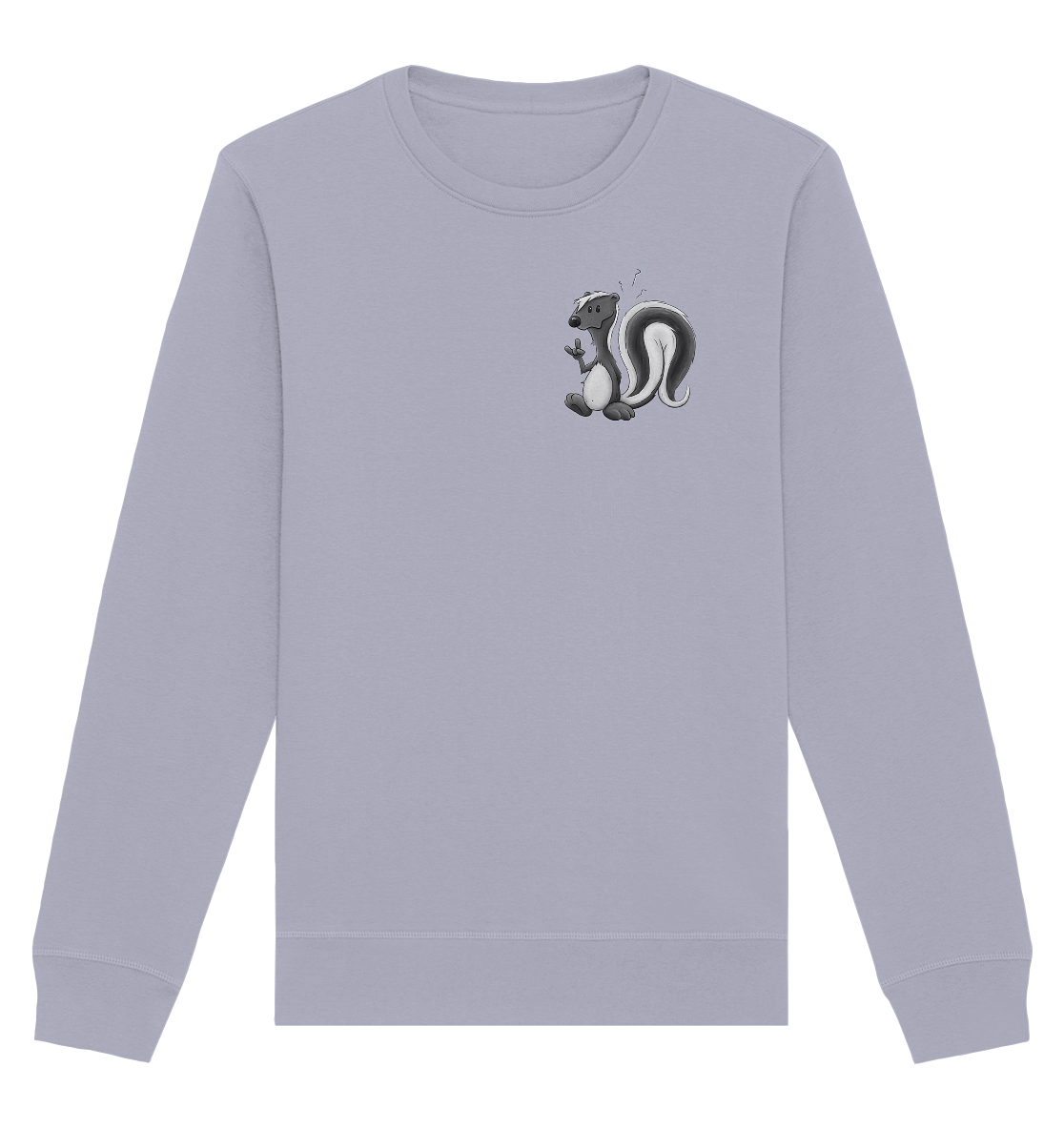 Lustig stinkiges Stinktier - Organic Basic Unisex Sweatshirt