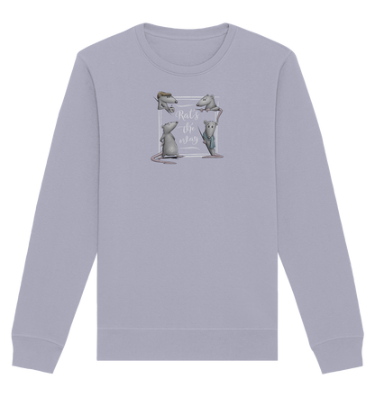 Rat’s The Way Kaffeehaus Ratten - Organic Basic Unisex Sweatshirt