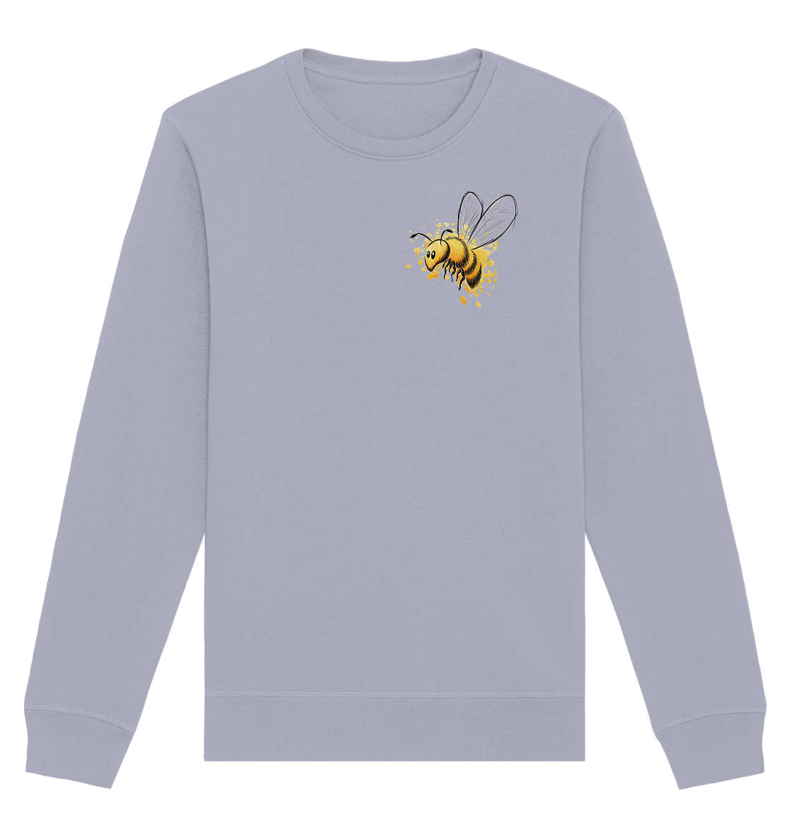 Lässige kleine Honig-Biene - Organic Basic Unisex Sweatshirt
